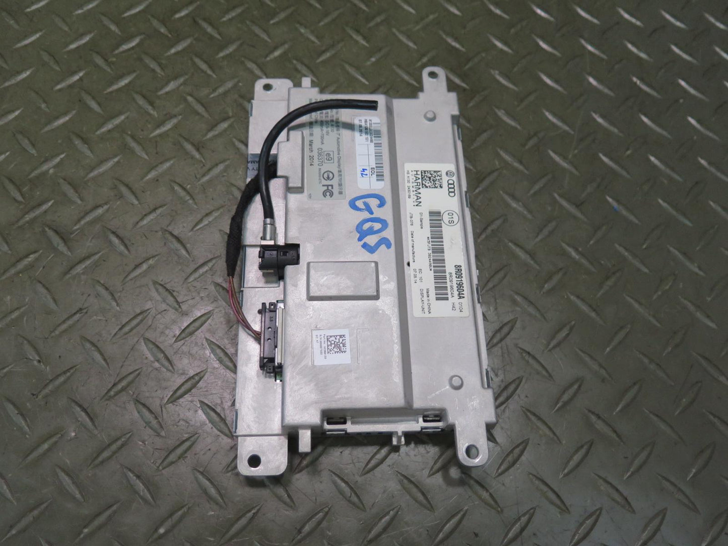 13-17 Audi 8R Q5 Q7 A4 S4 S5 Dash MMI Navigation Display Screen 8R0919604A OEM