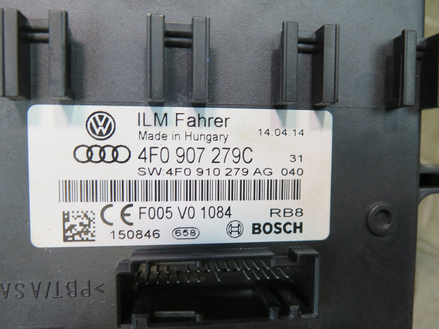 11-15 Audi Q7 4L Onboard Power Supply BCM Body Control Module 4F0907279C OEM