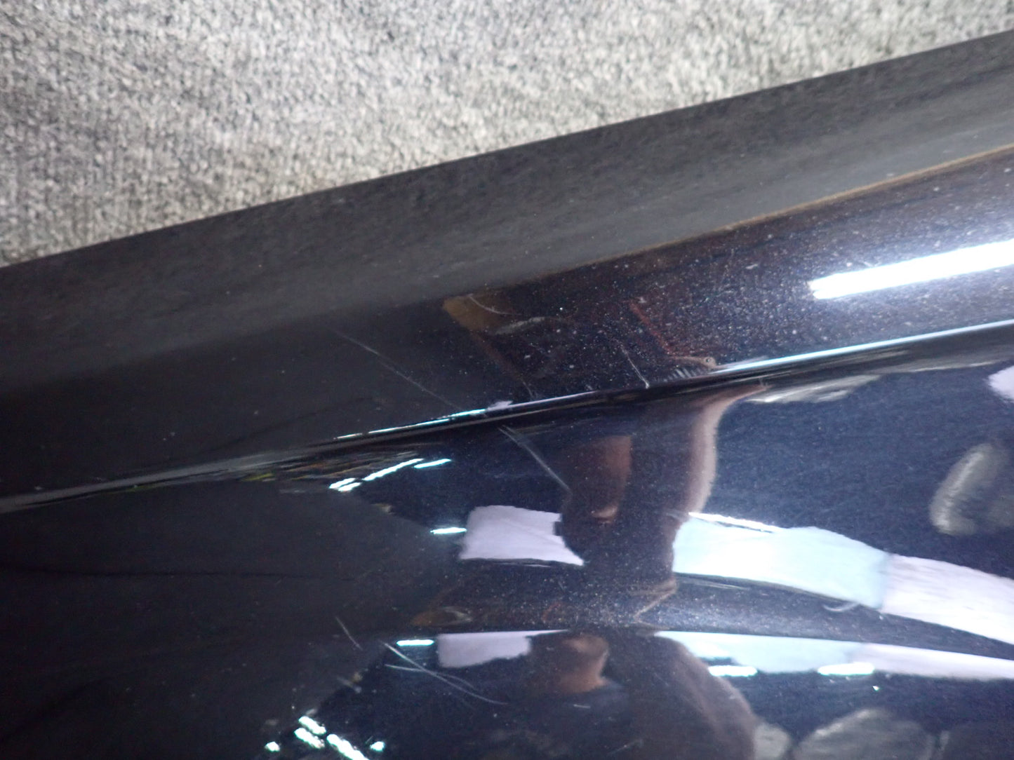 07-15 Audi Q7 4L Front Left Driver Side Fender Shell Panel Cover Black OEM