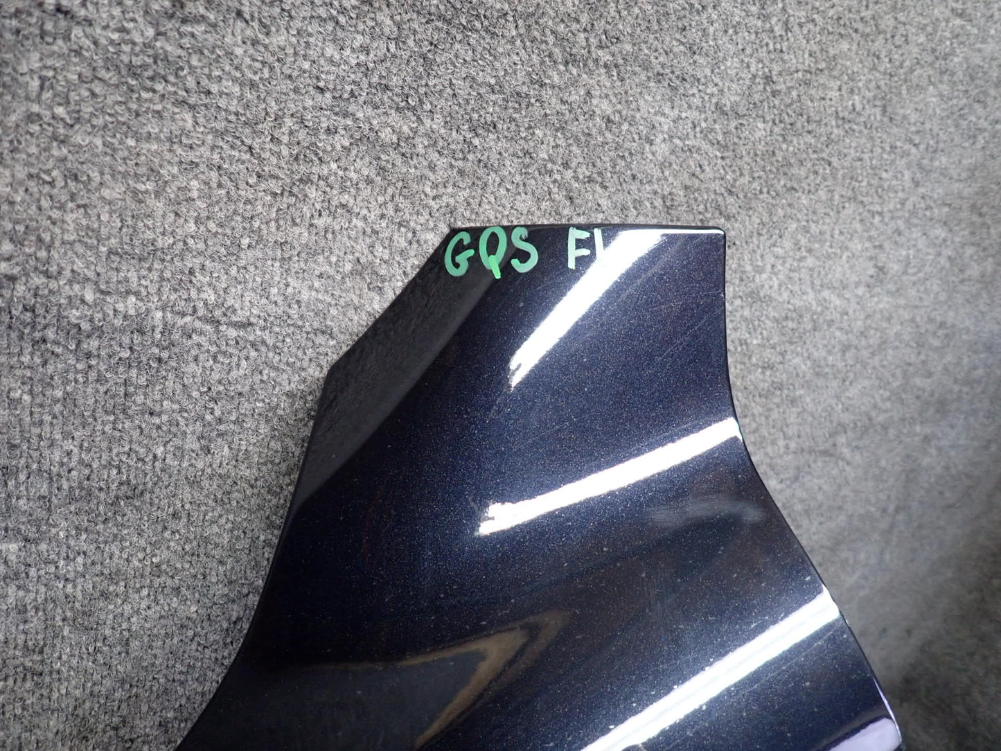 07-15 Audi Q7 4L Front Left Driver Side Fender Shell Panel Cover Black OEM