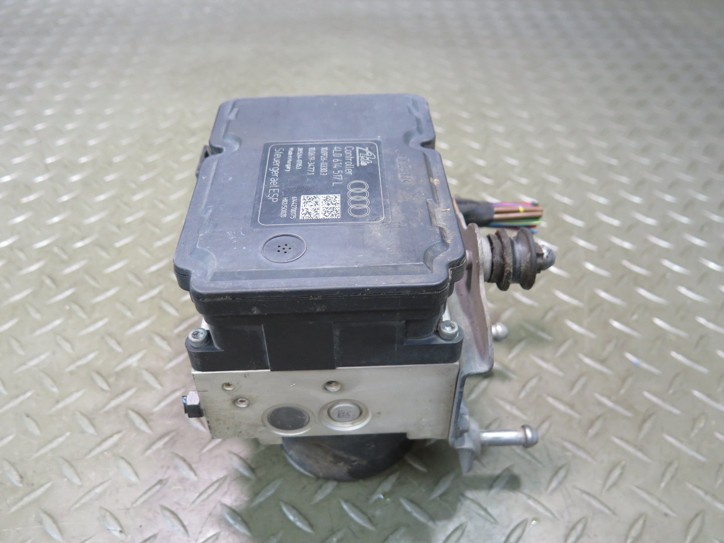 13-15 Audi 4L Q7 3.0L Anti Lock Brake ABS Pump Module 4L0614517L OEM