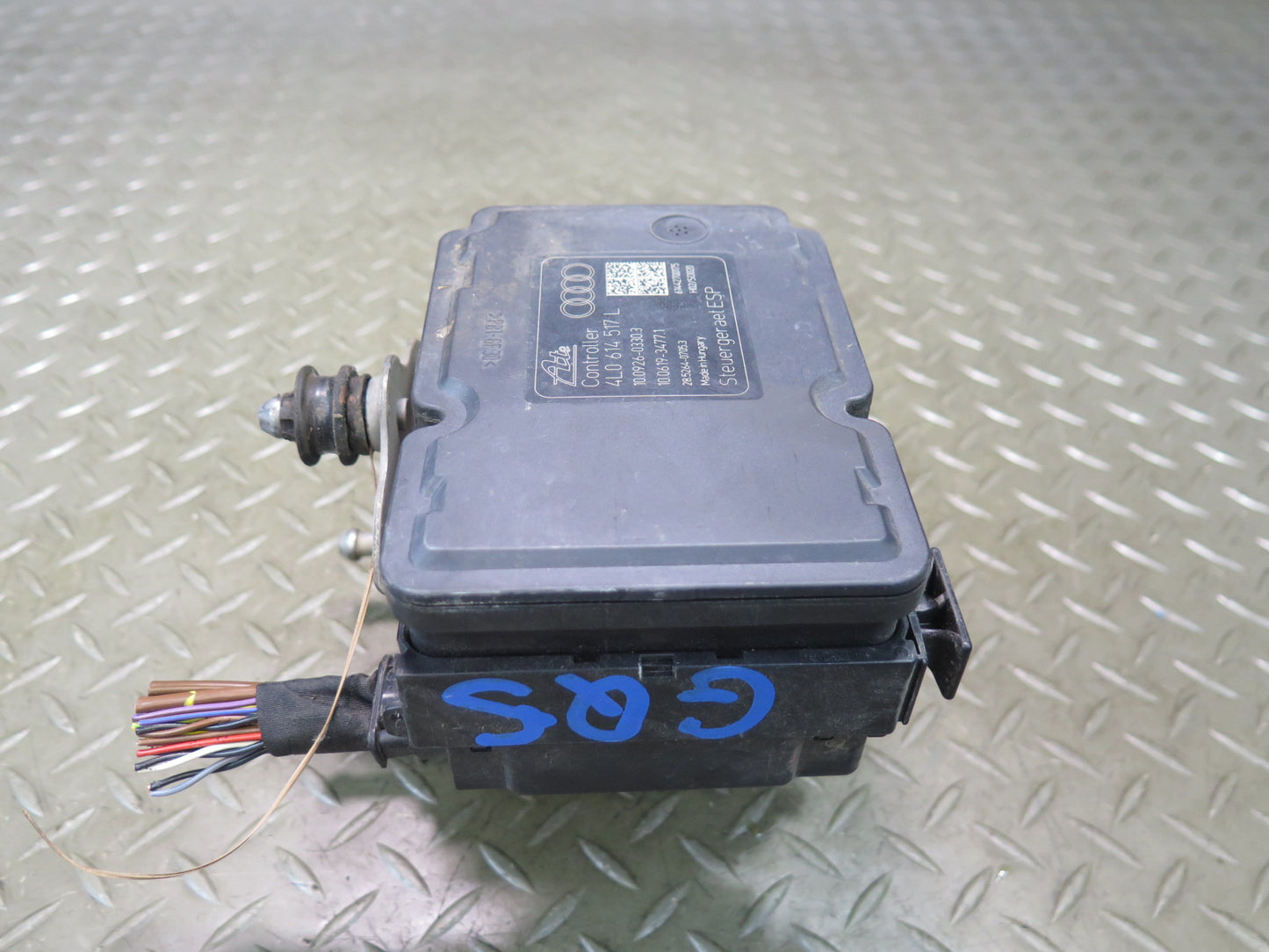 13-15 Audi 4L Q7 3.0L Anti Lock Brake ABS Pump Module 4L0614517L OEM