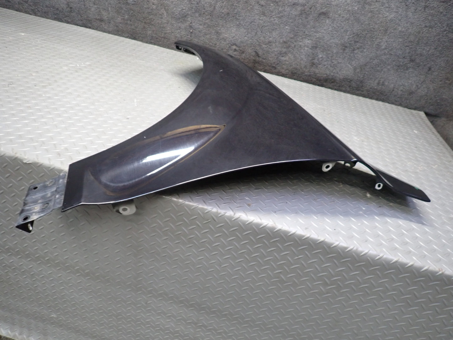 07-15 Audi Q7 4L Front Left Driver Side Fender Shell Panel Cover Black OEM