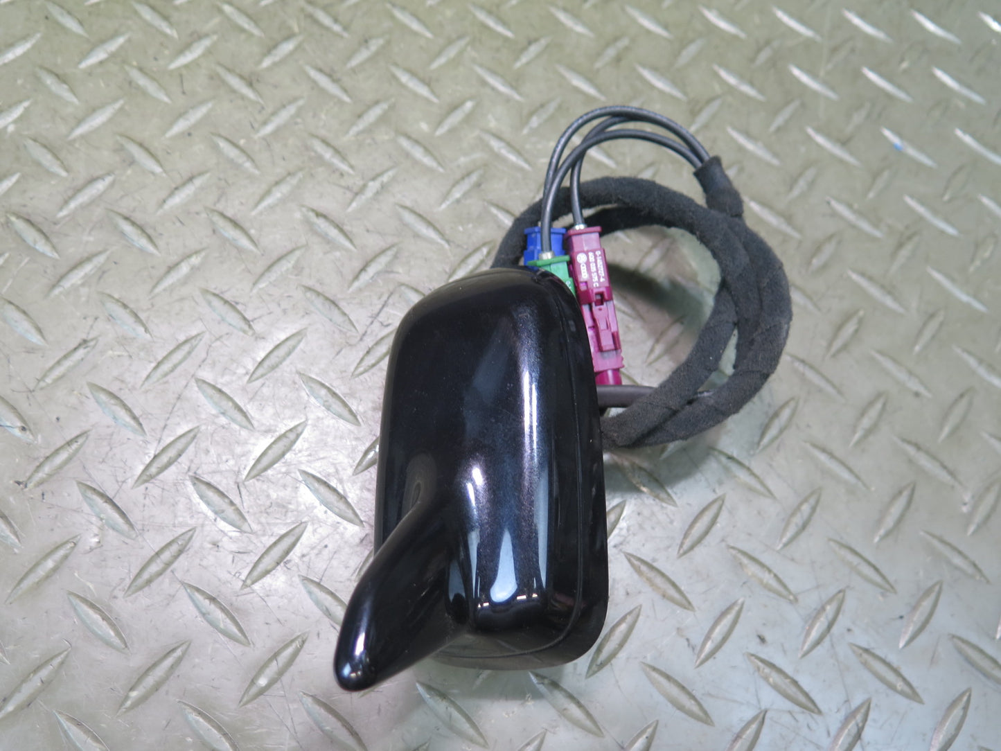 12-15 Audi 4L Q7 Roof Upper Shark FIN Antenna Module Black 4L0035503N OEM