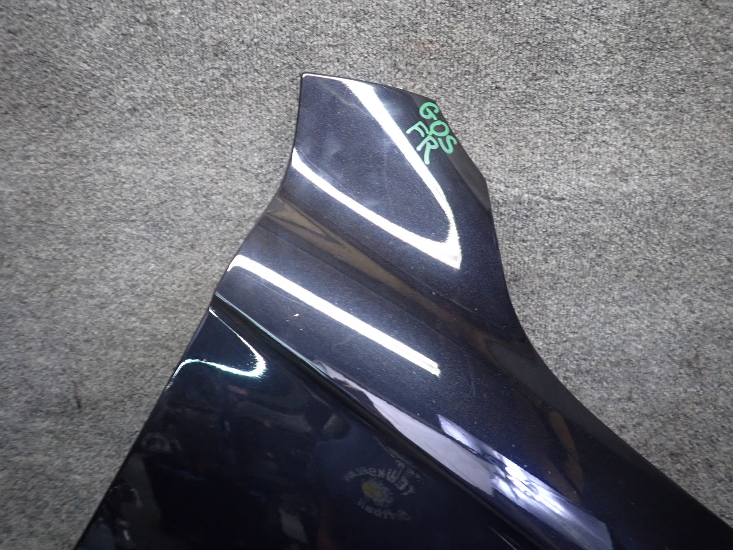 07-15 Audi Q7 4L Front Right Passenger Side Fender Shell Panel Cover Black OEM
