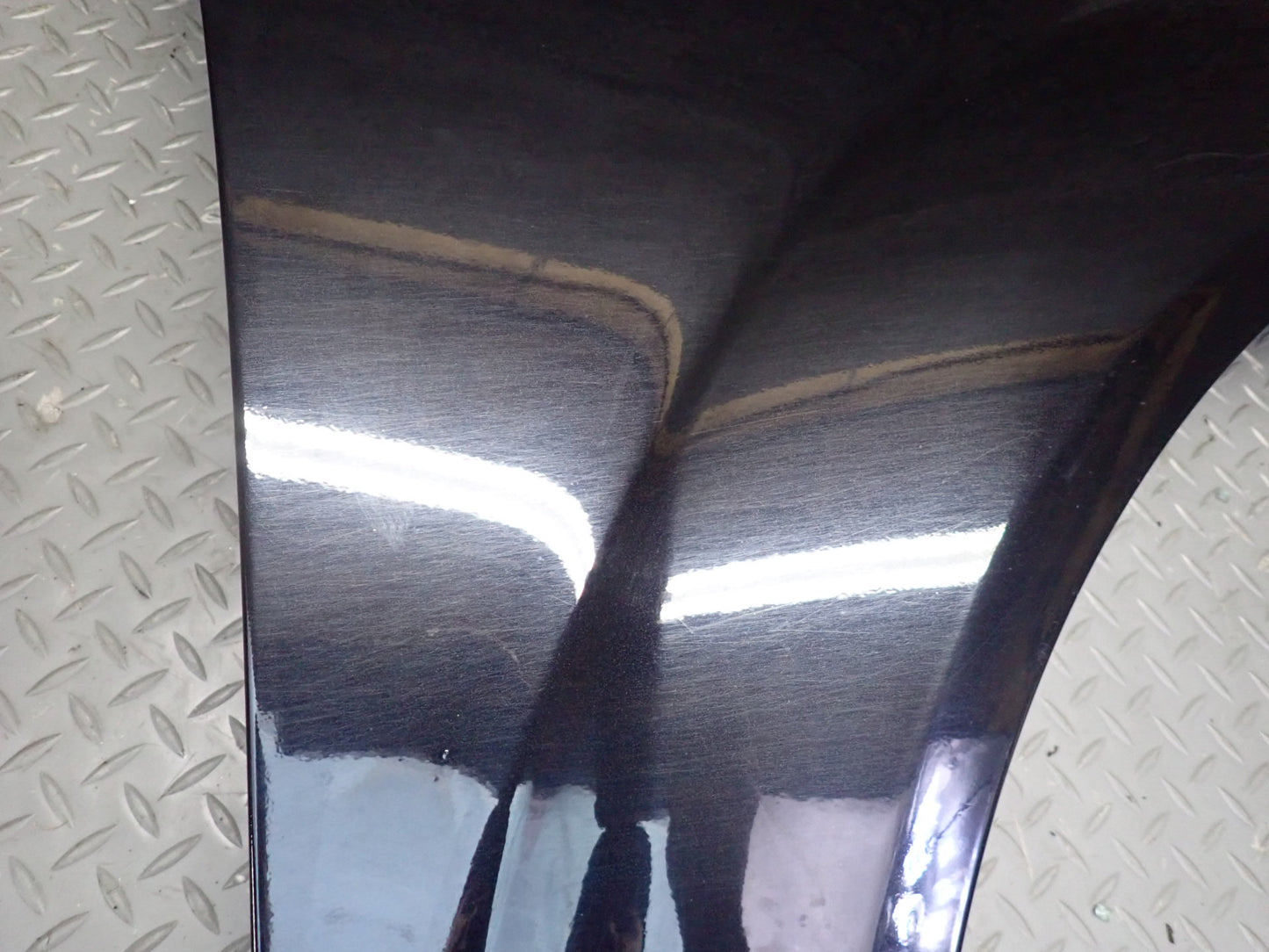 07-15 Audi Q7 4L Front Right Passenger Side Fender Shell Panel Cover Black OEM