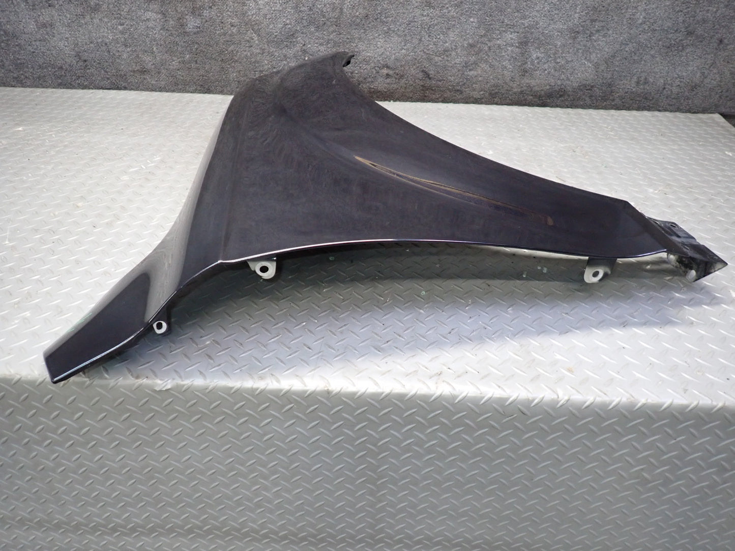 07-15 Audi Q7 4L Front Right Passenger Side Fender Shell Panel Cover Black OEM
