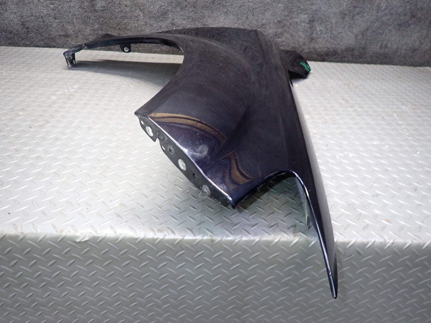 07-15 Audi Q7 4L Front Right Passenger Side Fender Shell Panel Cover Black OEM