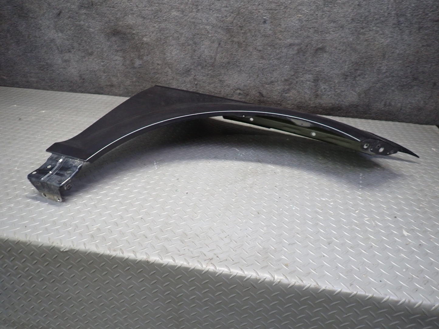 07-15 Audi Q7 4L Front Right Passenger Side Fender Shell Panel Cover Black OEM
