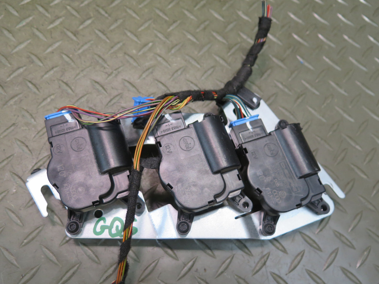 07-15 Audi 4L Q7 AC Heater Flap Door Servo Actuator Motor Set OEM