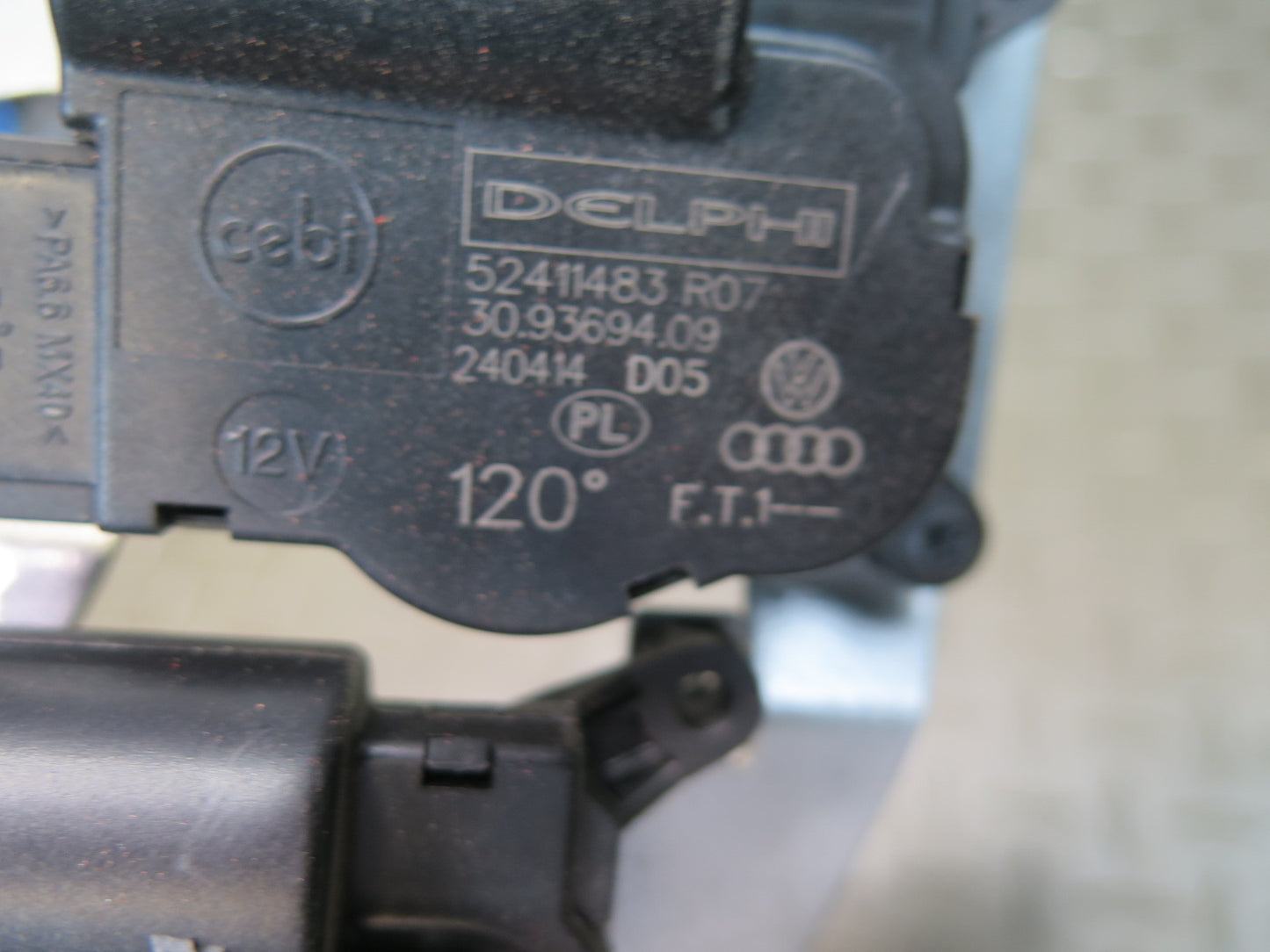 07-15 Audi 4L Q7 AC Heater Flap Door Servo Actuator Motor Set OEM