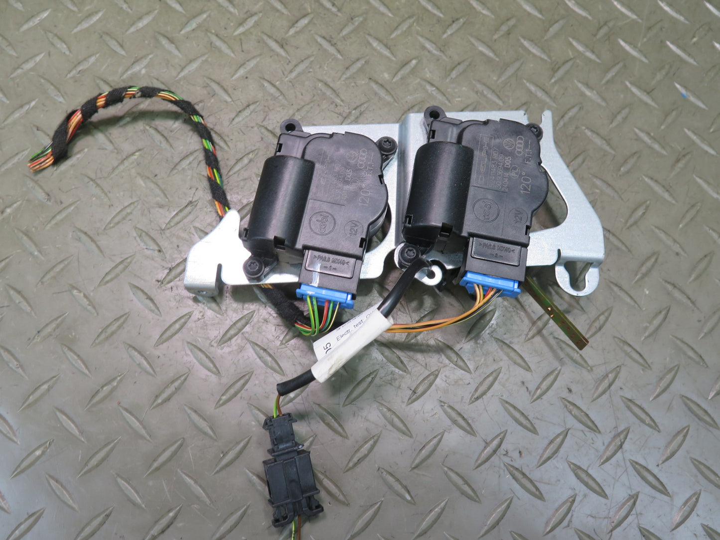 07-15 Audi 4L Q7 AC Heater Flap Door Servo Actuator Motor Set OEM