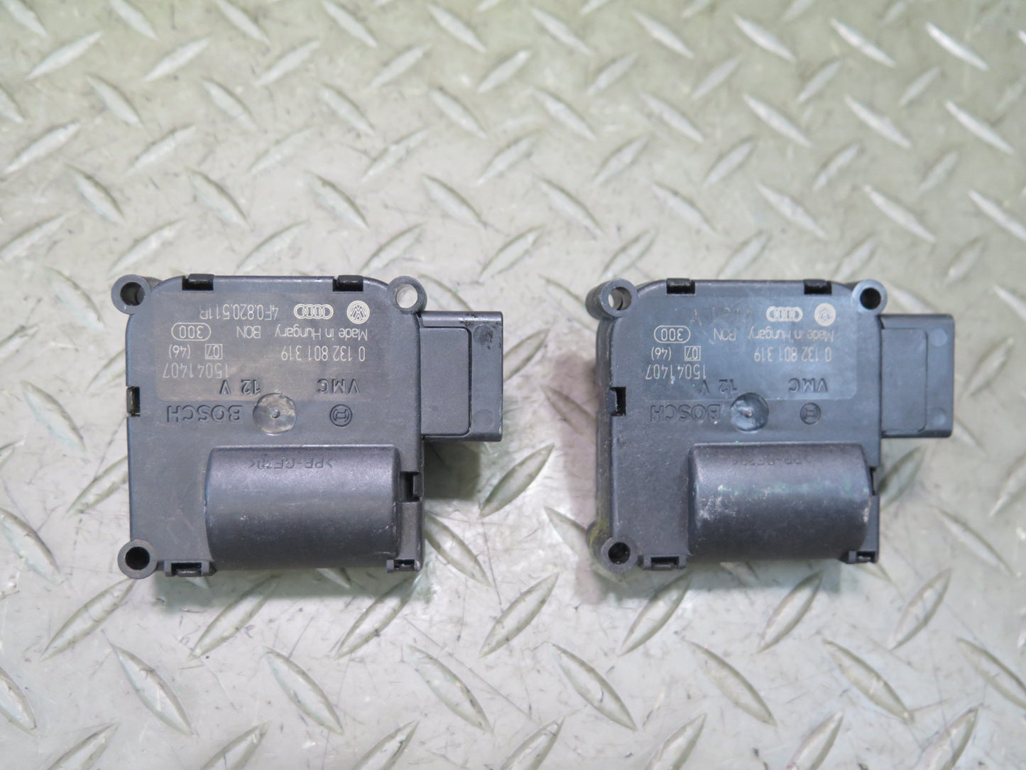07-15 Audi 4L Q7 AC Heater Flap Door Servo Actuator Motor Set OEM