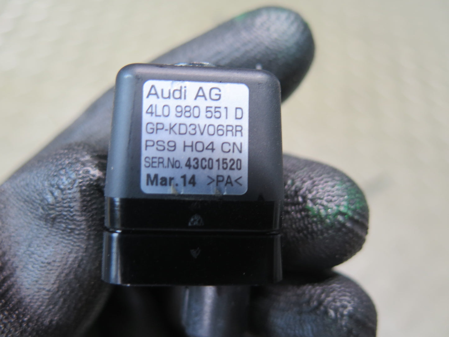 07-15 Audi 4L Q7 Rear View Reverse Backup Parking Camera 4L0980551D OEM