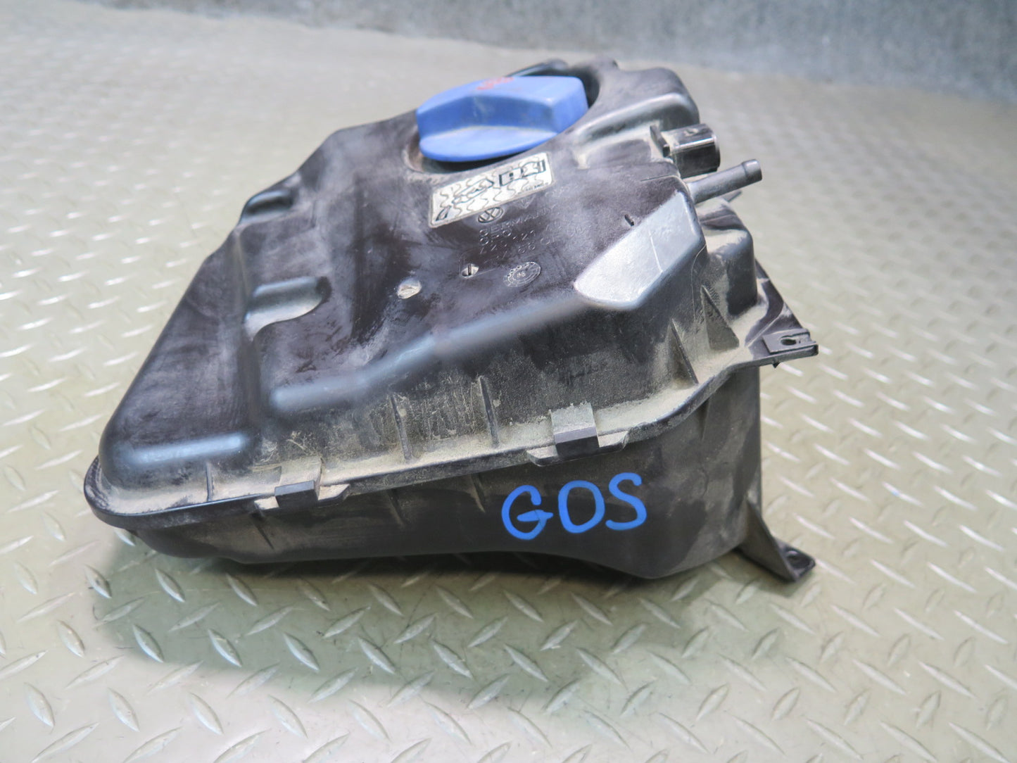 11-15 Audi 4L Q7 3.0L Engine Coolant Expansion Overflow Reservoir Tank OEM
