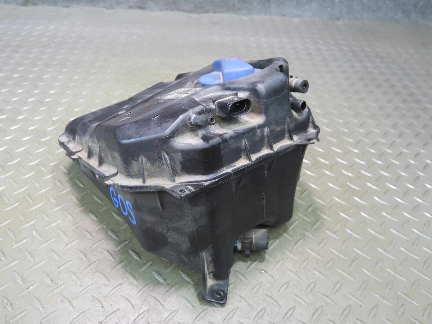 11-15 Audi 4L Q7 3.0L Engine Coolant Expansion Overflow Reservoir Tank OEM