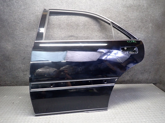 99-01 Toyota Crown JZS175 Sedan Rear Left Door Shell Panel Black OEM