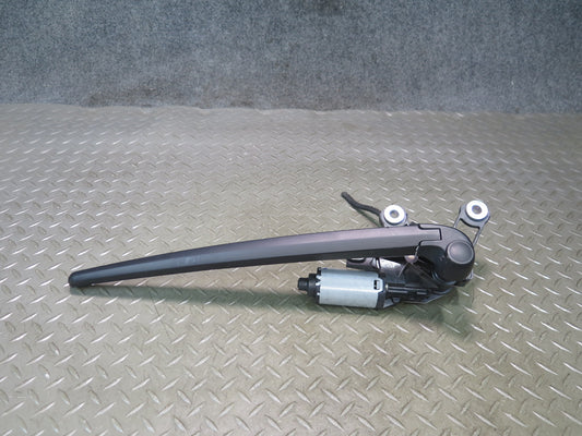 07-15 Audi 4L Q7 Rear Tailgate Liftgate Wiper Arm w Motor 8E9955711E OEM