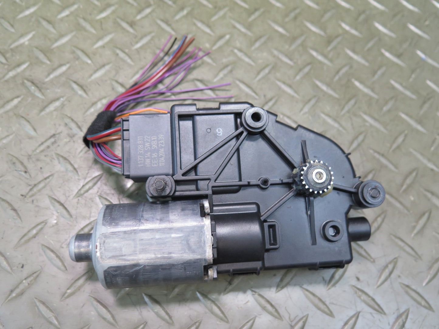 07-15 Audi 4L Q7 Set of 3 Sunroof Motor Drive Unit 4L0959591A OEM
