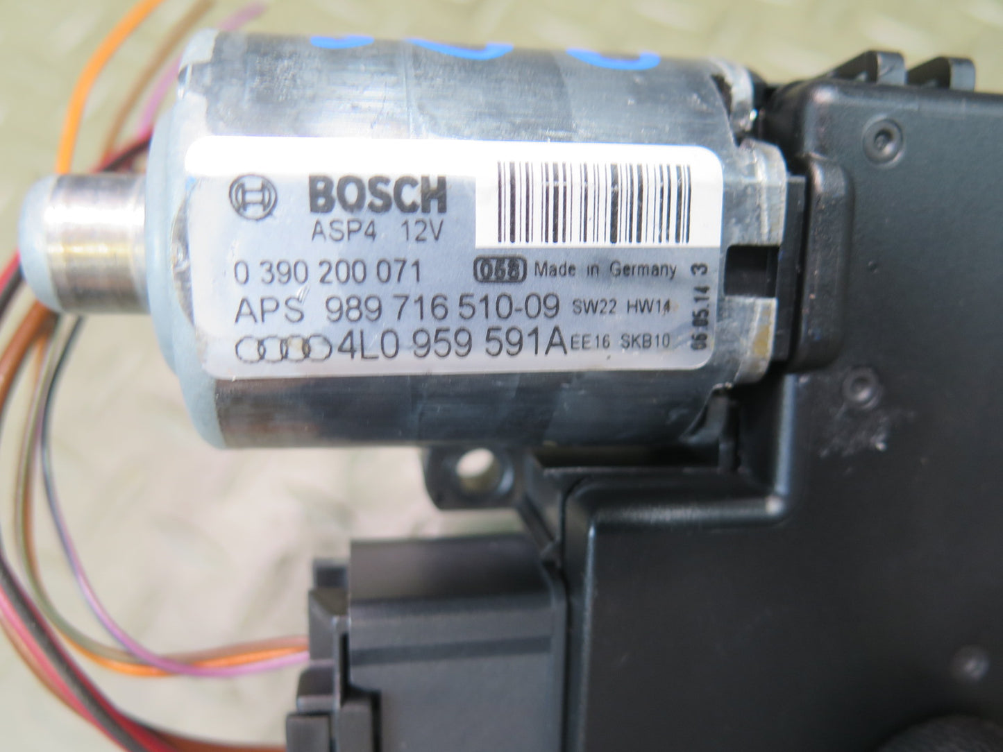 07-15 Audi 4L Q7 Set of 3 Sunroof Motor Drive Unit 4L0959591A OEM