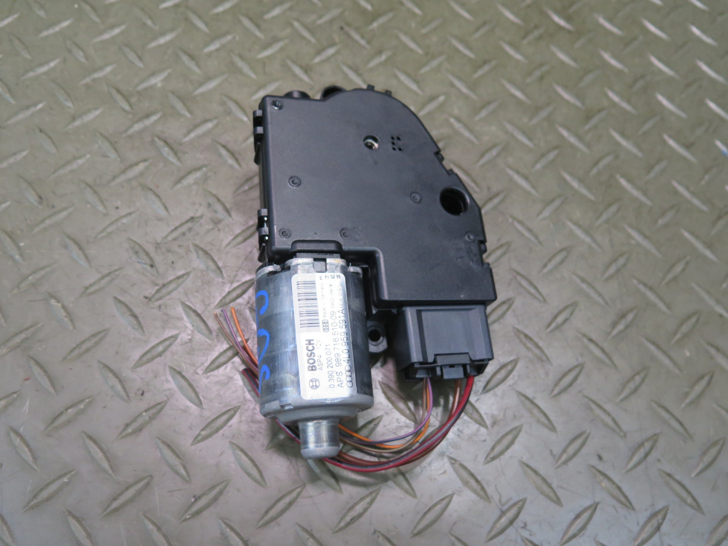 07-15 Audi 4L Q7 Set of 3 Sunroof Motor Drive Unit 4L0959591A OEM