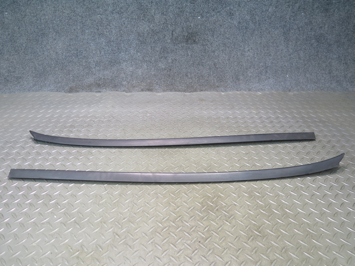07-15 Audi 4L Q7 Set of 2 Front Windshield Exterior Trim Cover Molding OEM