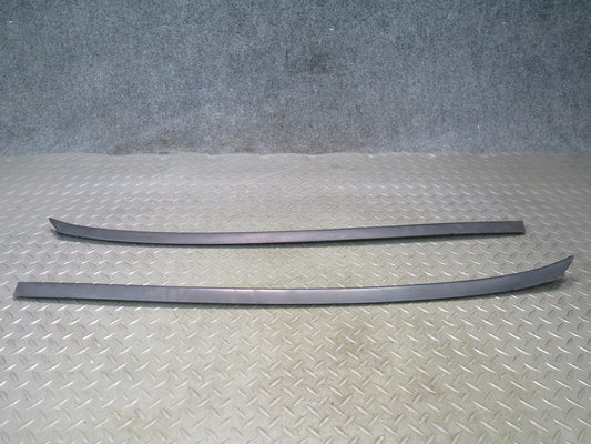 07-15 Audi 4L Q7 Set of 2 Front Windshield Exterior Trim Cover Molding OEM