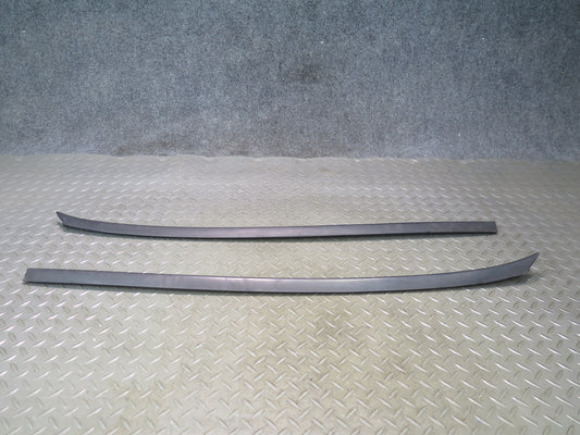 07-15 Audi 4L Q7 Set of 2 Front Windshield Exterior Trim Cover Molding OEM