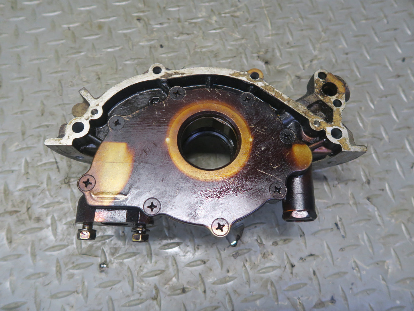 90-96 Nissan Z32 300ZX VG30DE NON Turbo Engine Oil Pump w Pickup Tube OEM