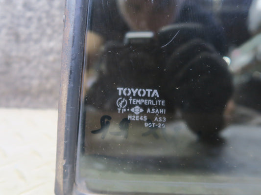1996-1997 Lexus FZJ80L LX450 Rear Right Door Vent Fixed Glass Window