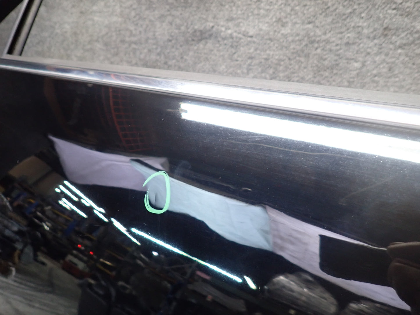 99-01 Toyota Crown JZS175 Sedan Rear Right Door Shell Panel Black OEM