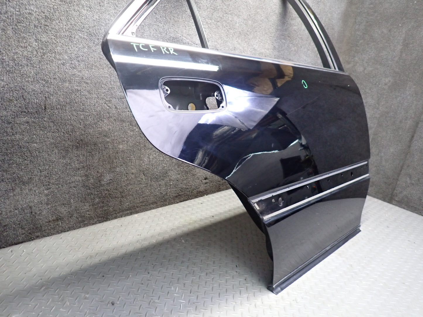99-01 Toyota Crown JZS175 Sedan Rear Right Door Shell Panel Black OEM