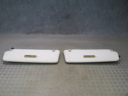 07-15 Audi 4L Q7 Set of 2 Front Left & Right Sun Visor OEM
