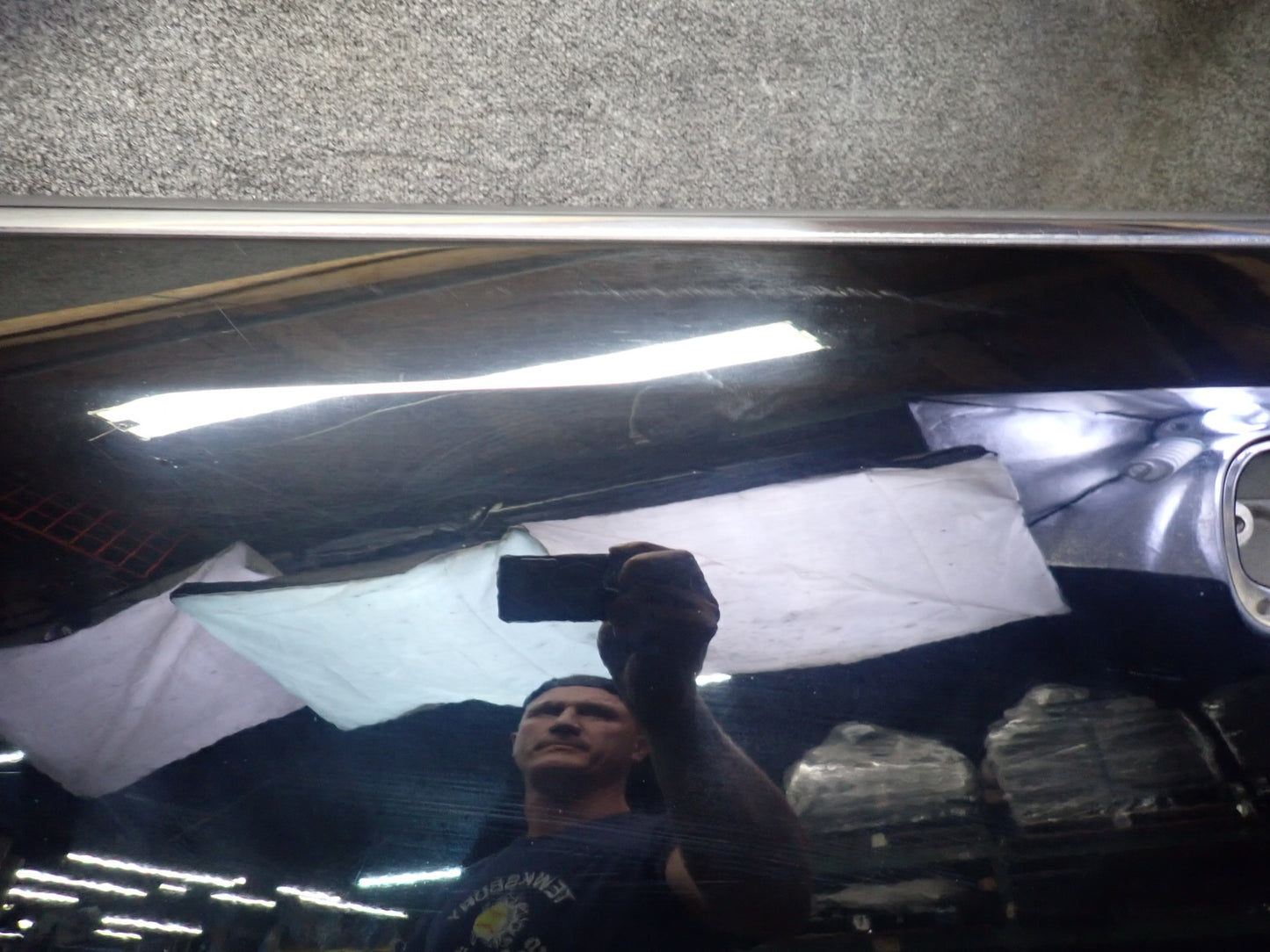 99-01 Toyota Crown JZS175 Sedan Front Left Door Shell Panel Black OEM