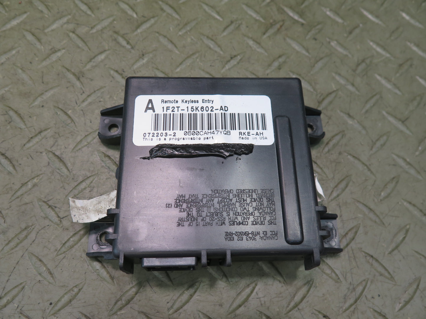 02-05 Ford Thunderbird Keyless Entry Control Module 1F2T-15K602-AD OEM