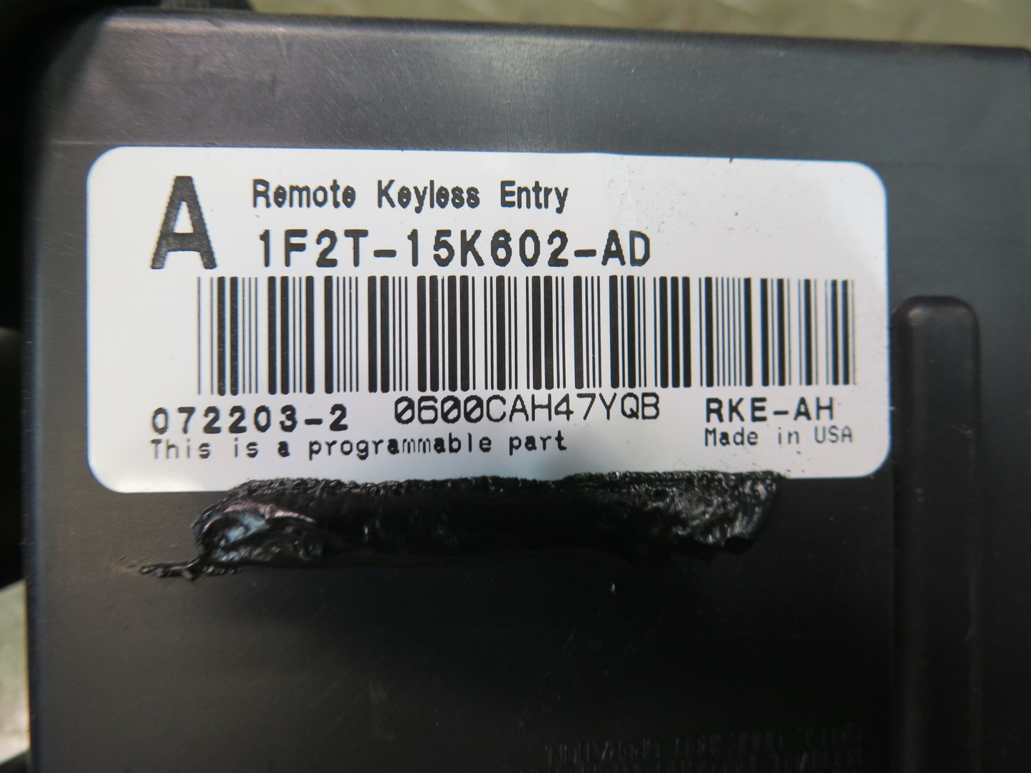 02-05 Ford Thunderbird Keyless Entry Control Module 1F2T-15K602-AD OEM