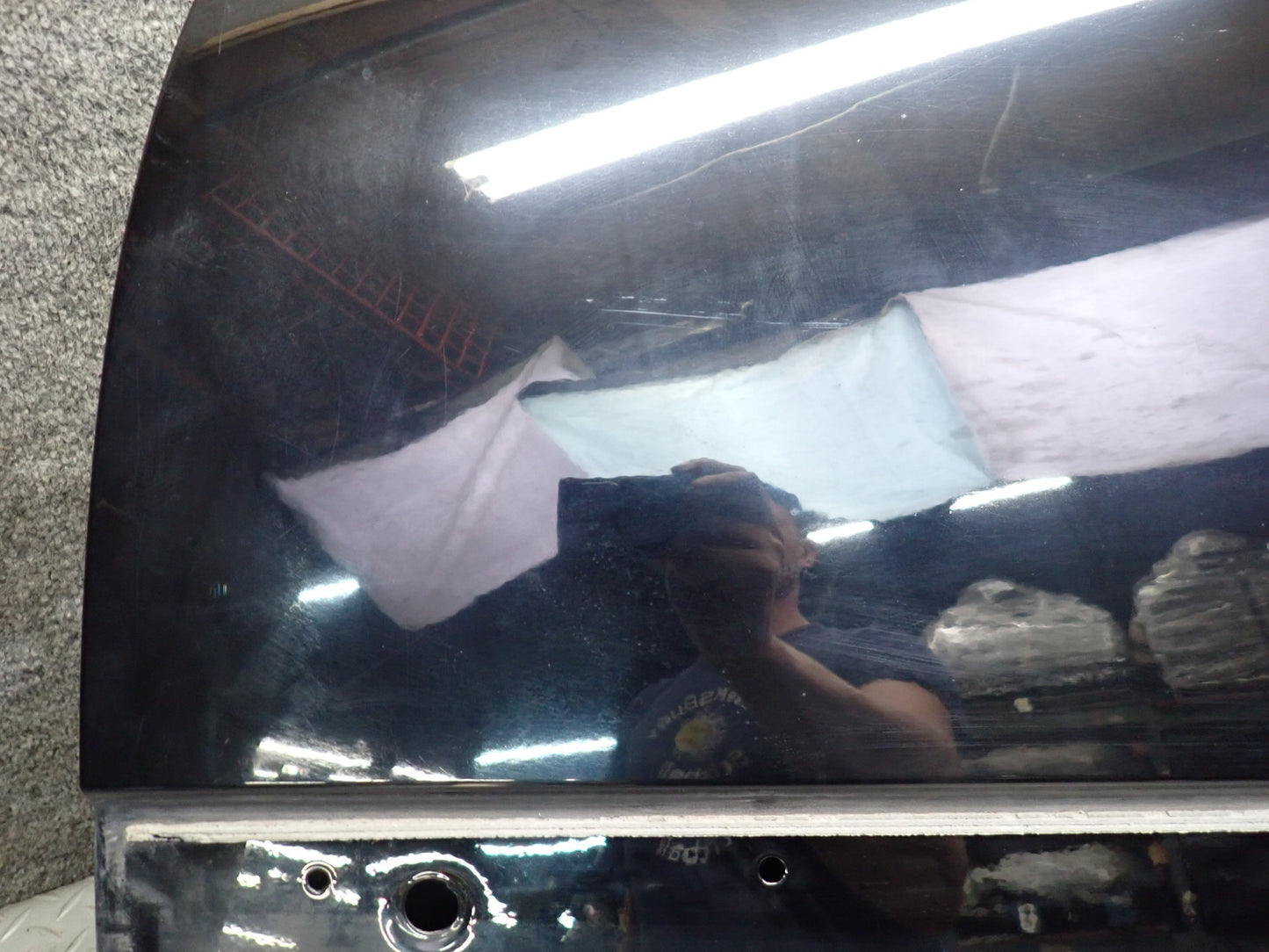 99-01 Toyota Crown JZS175 Sedan Front Left Door Shell Panel Black OEM