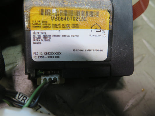02-05 Ford Thunderbird Home Link Garage Opener Computer Module w Switch OEM