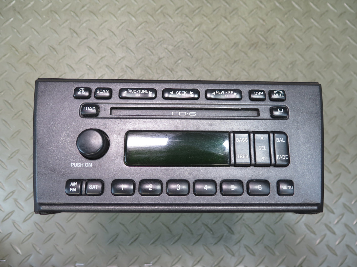04-05 Ford Thunderbird Radio CD Player Receiver Head Unit 4W6T-18C815-AB OEM