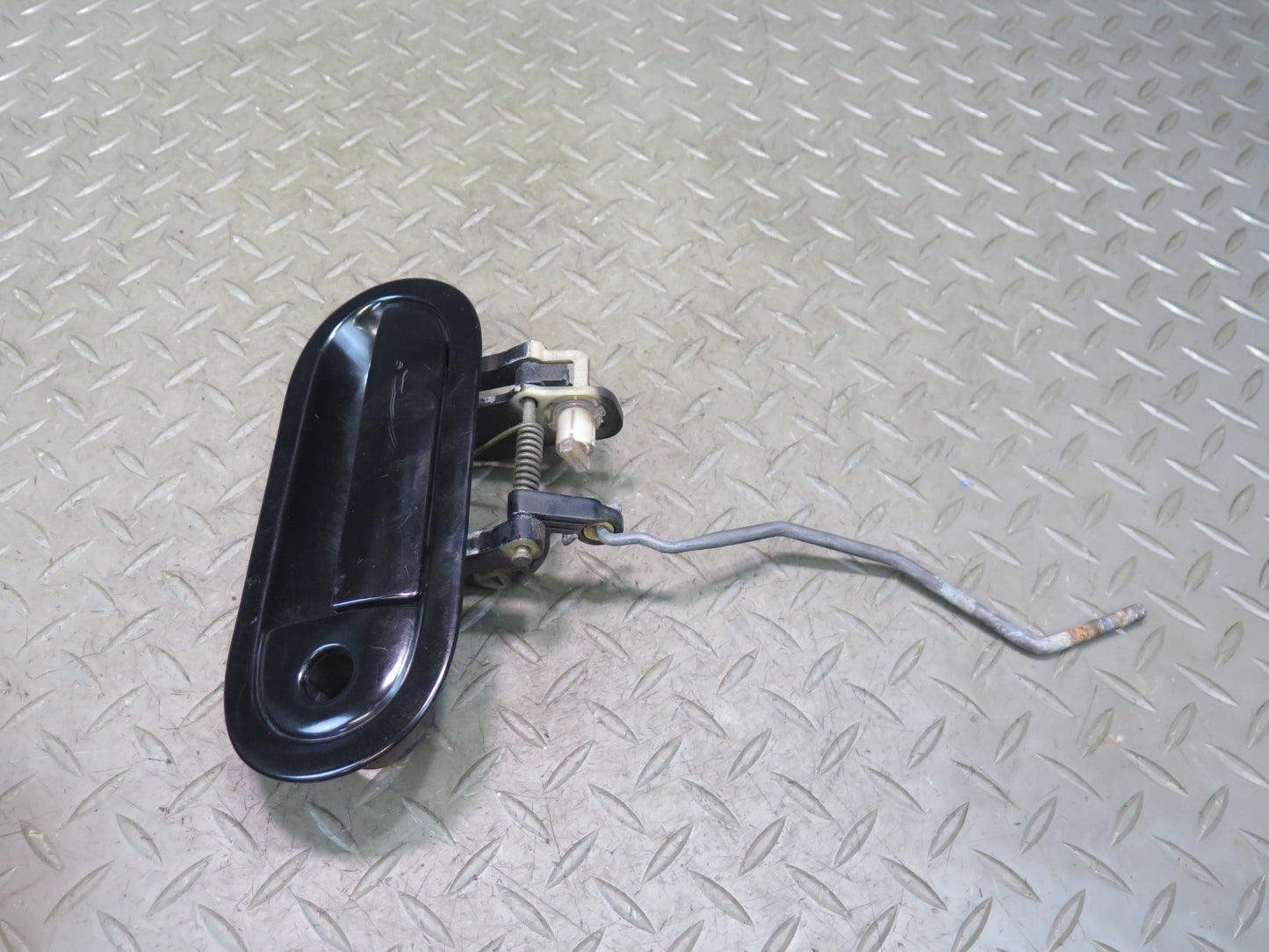 02-05 Ford Thunderbird Left Driver Door Exterior Handle Ebony OEM