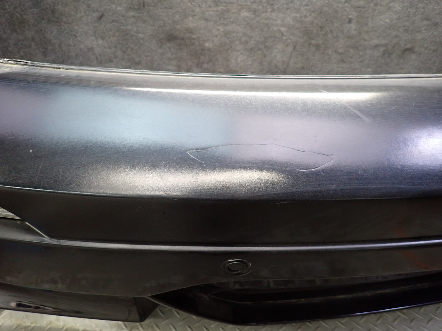 2006-2010 BMW E63 E64 M6 Rear Bumper Panel Cover W/ PDC Sensor Black Defected