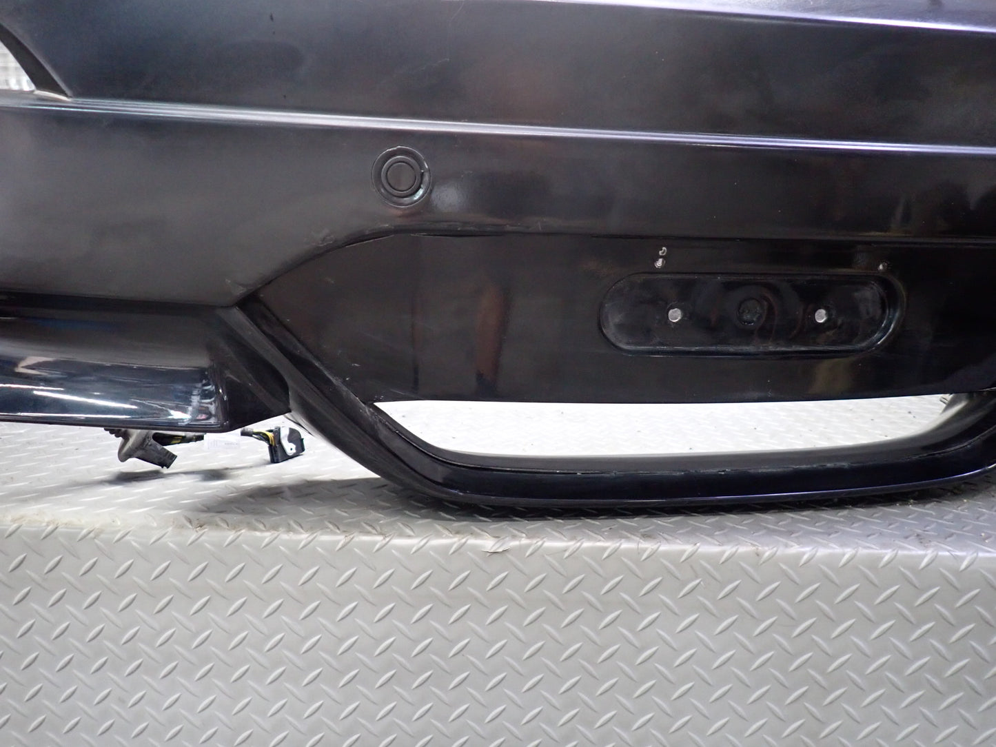 2006-2010 BMW E63 E64 M6 Rear Bumper Panel Cover W/ PDC Sensor Black Defected