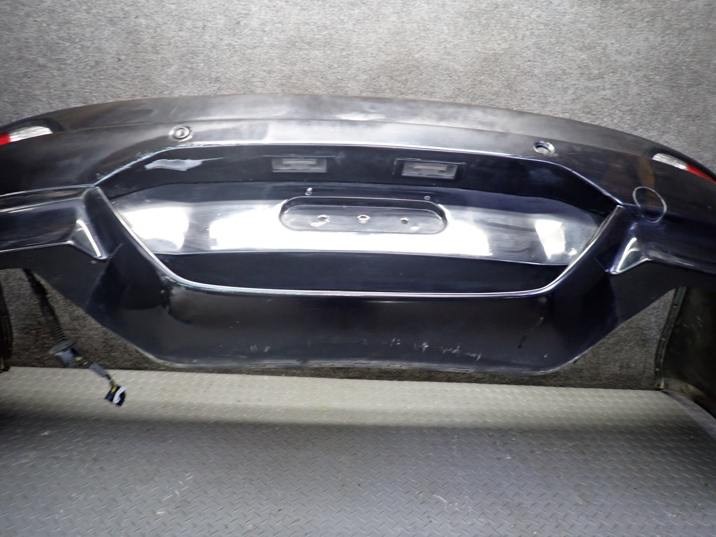 2006-2010 BMW E63 E64 M6 Rear Bumper Panel Cover W/ PDC Sensor Black Defected