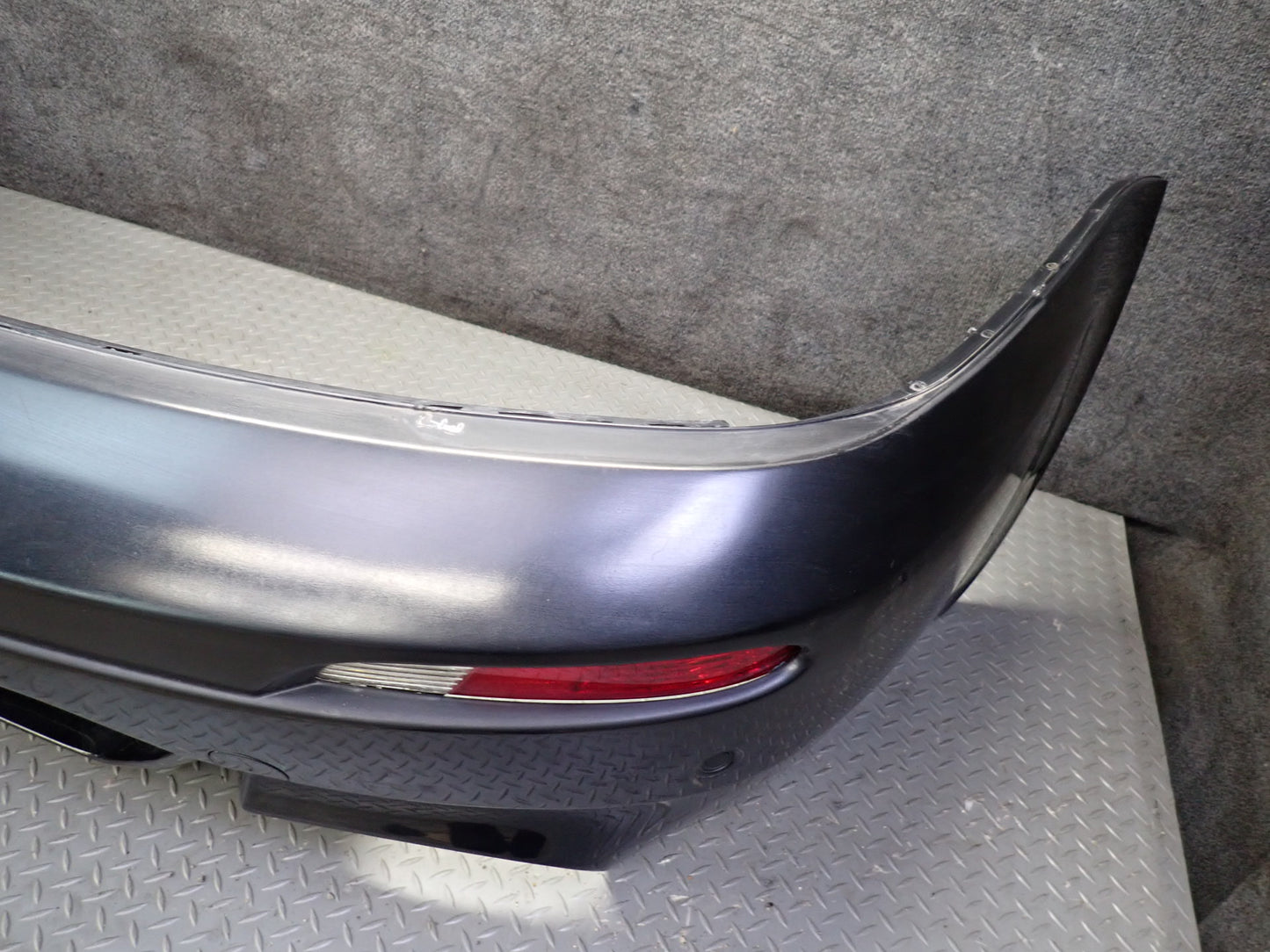 2006-2010 BMW E63 E64 M6 Rear Bumper Panel Cover W/ PDC Sensor Black Defected