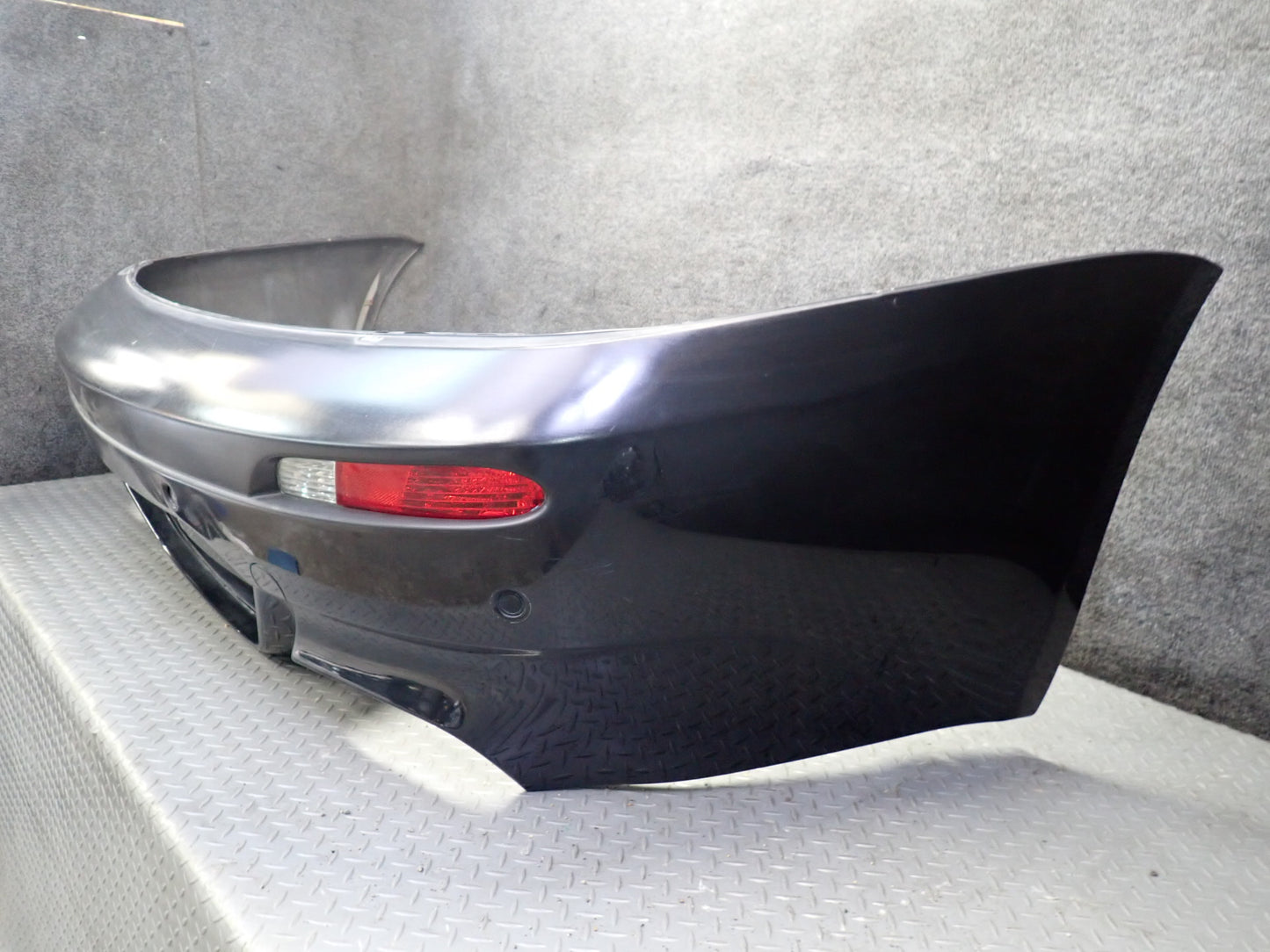 2006-2010 BMW E63 E64 M6 Rear Bumper Panel Cover W/ PDC Sensor Black Defected