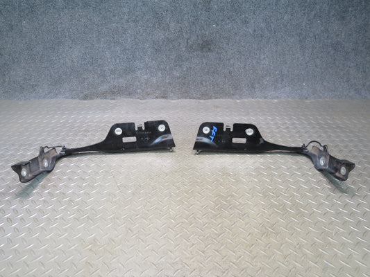 02-05 Ford Thunderbird Set of 2 Front Left & Right Hood Hinge Ebony OEM