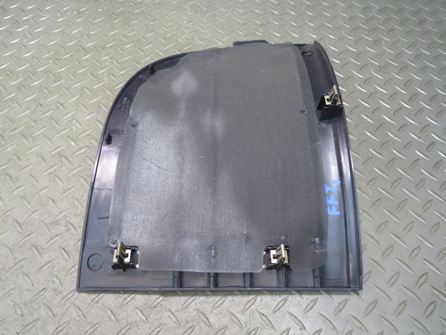 02-05 Ford Thunderbird Set of 2 Rear Left & Right Wall Speaker Cover Black OEM