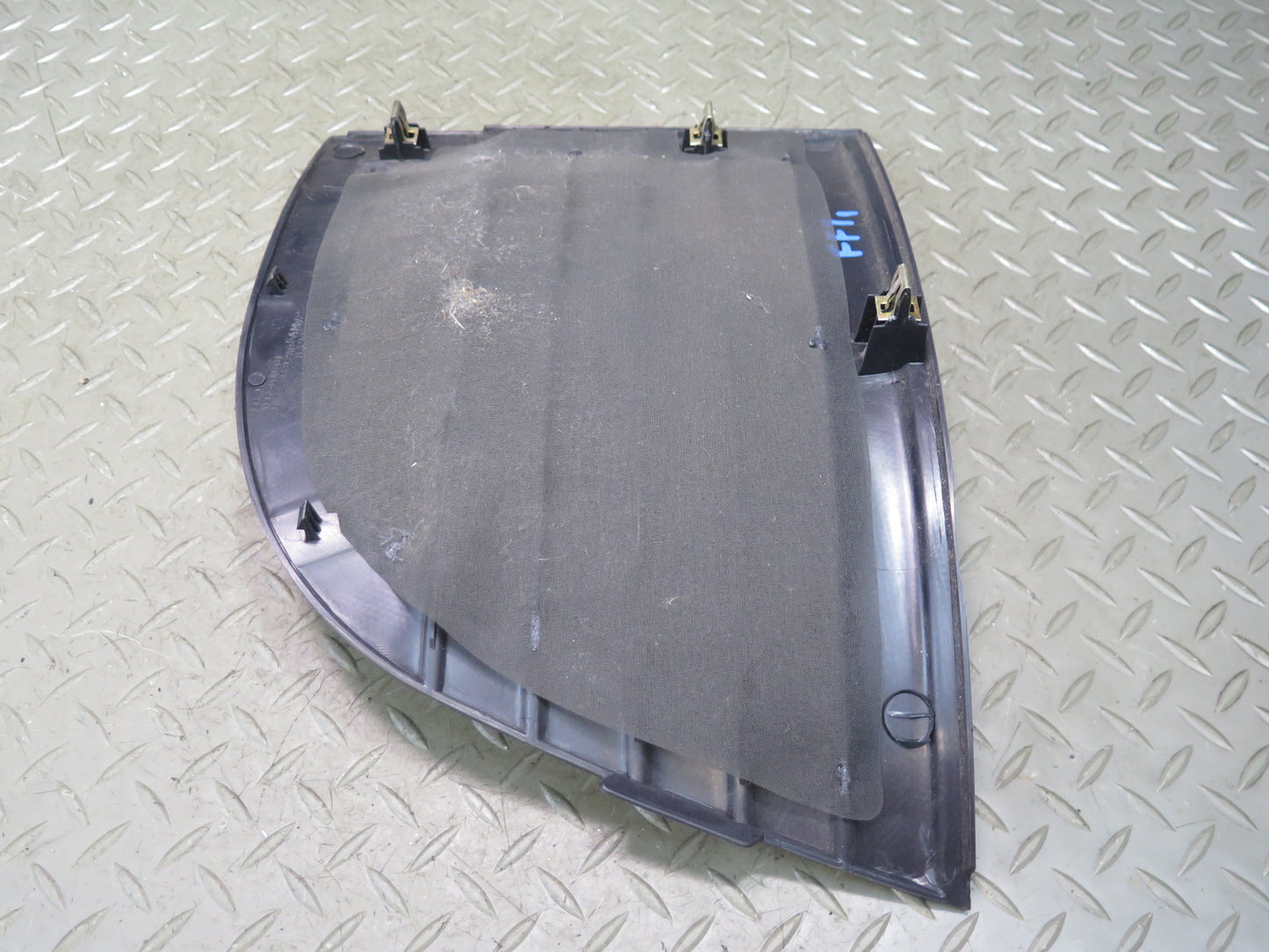 02-05 Ford Thunderbird Set of 2 Rear Left & Right Wall Speaker Cover Black OEM