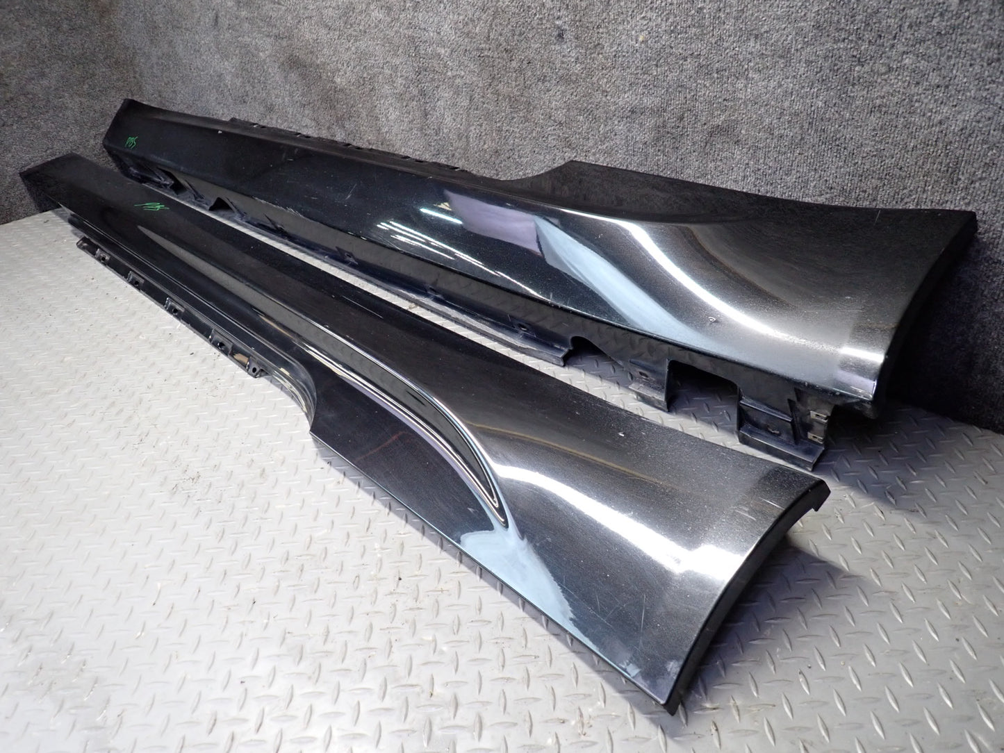2006-2010 BMW E63 E64 M6 Left & Right Side Skirt Rocker Panel Molding Set of 2