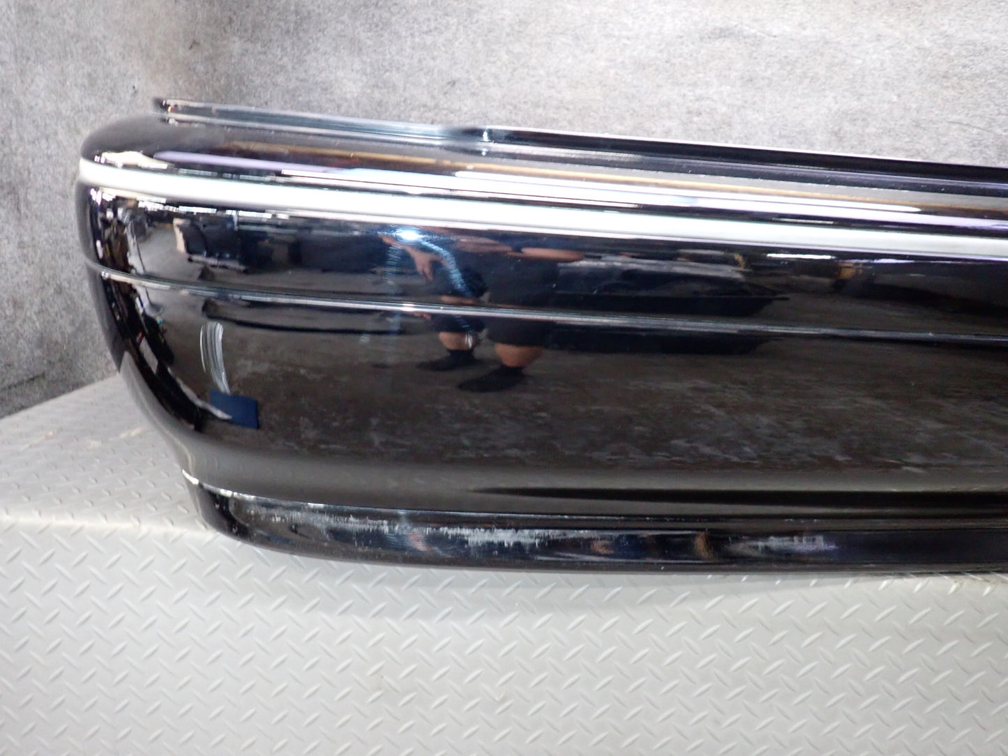 99-01 Toyota Crown JZS175 Rear Bumper Cover w Body KIT Black Set OEM